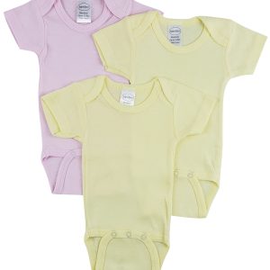 Short Sleeve One Piece 3 Pack Cs_0240nb