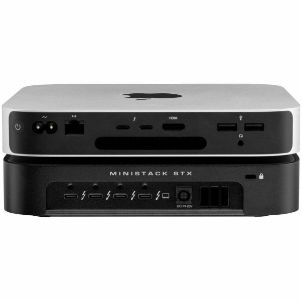 OWC miniStack STX Drive Enclosure Serial ATA, M.2, PCI Express NVMe - Thunderbolt 4 Host Interface - Matte Black - Image 5