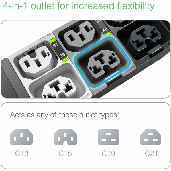 APC by Schneider Electric NetShelter 42-Outlets PDU - Image 7