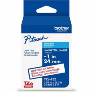P-touch TZe Laminated Tape