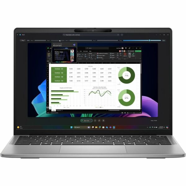Dell Latitude 7000 7455 14" Touchscreen Notebook - QHD+ - Qualcomm Snapdragon X Plus X1P-64-100 - 16 GB - 512 GB SSD - English (US) Keyboard - Gray - Image 11