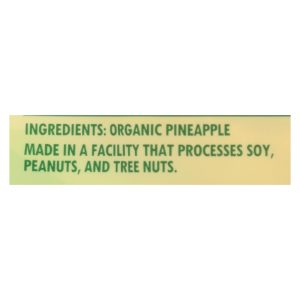 Solely - Dried Fruit Organic Pineapple Rings - Case of 6-5.5 OZ