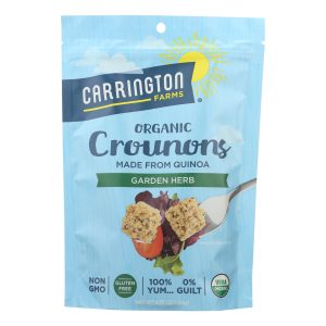 Carrington Farms Organic Crounons - Case of 6 - 4.75 OZ