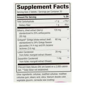 Nature's Way - Ginkgold Eyes - 60 Tablets