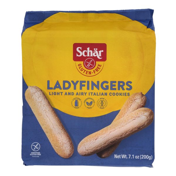 Schar - Cookies Ladyfingers Gluten Free - Case of 6 - 7.1 OZ - Image 2