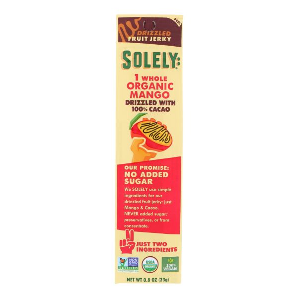 Solely - Fruit Jrky Mango Cacao - Case of 12-.8 OZ - Image 3