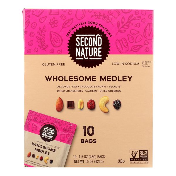Second Nature - Nut Medley Wholesome - Case of 4-10/1.5 - Image 2