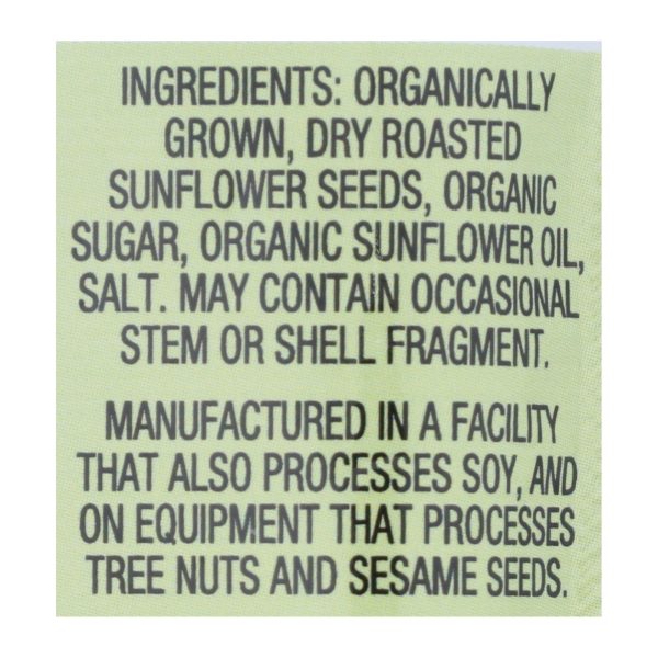Once Again Organic Sunflower Seed Butter  - Case of 10 - 1.15 OZ - Image 2