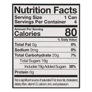 Q Drinks - Tonic Water Can 4pk Eldrflw - Case of 6-4/7.5 OZ