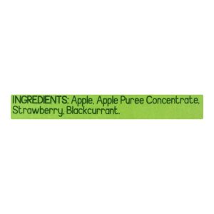 GoGo Squeeze Organic Applesauce - Apple Strawberry - Case of 12 - 3.2 oz.