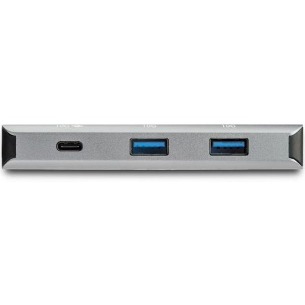 StarTech.com 4 Port USB C Hub to 3x USB-A 1x USB-C - 10Gbps USB 3.2 Gen 2 Type C Hub - 100W Power Delivery Passthrough Charging - Portable - Image 3