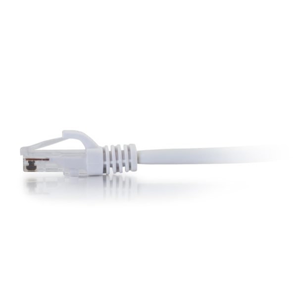 C2G 0.5ft Cat6a Unshielded Ethernet - Cat 6a Network Patch Cable - White - Image 3