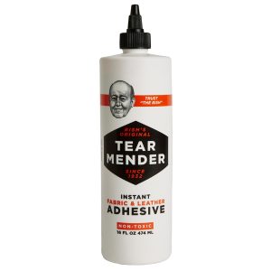 Tear Mender TG-16 Instant Fabric and Leather Adhesive Squeeze Bottle (16 Oz.)