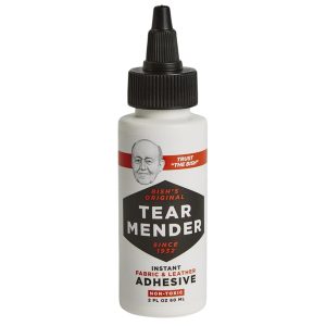 Tear Mender TM-1 Instant Fabric and Leather Adhesive Squeeze Bottle (2 Oz.)