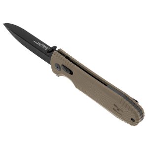 SOG SOG-15-61-03-57 Pentagon OTF Automatic Switchblade Knife with 3.79-In. Spearpoint Blade, Black