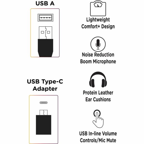 Morpheus 360 Connect USB Stereo UC Headset with Boom Microphone HS5600SU - Image 2