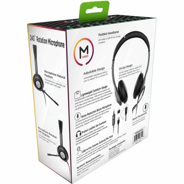 Morpheus 360 Connect USB Stereo UC Headset with Boom Microphone HS5600SU - Image 3