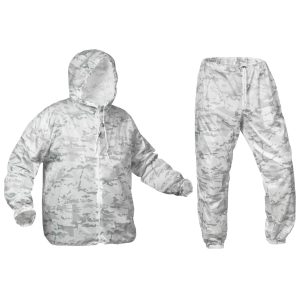 Eosphorus Multicam Alpine Snow Camo Winter Camouflage Overwhites White Out Parka for Hunting Airsoft Paintball Winter Sports