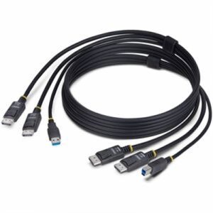 Dual-DP/USB 5Gbps KVM Cable
