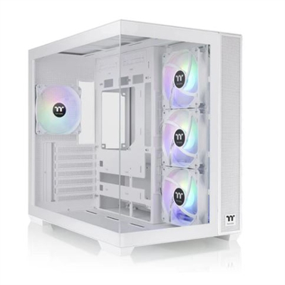 View 380 TG ARGB Case White