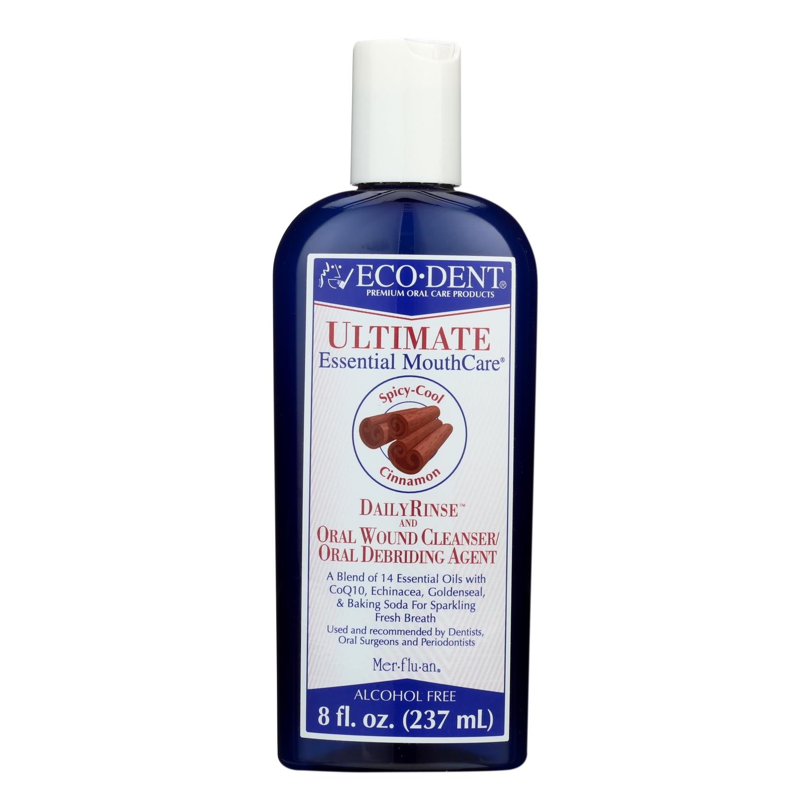 Eco-Dent Dailyrinse Mouthrinse - Cinnamon - 8 oz - Image 2