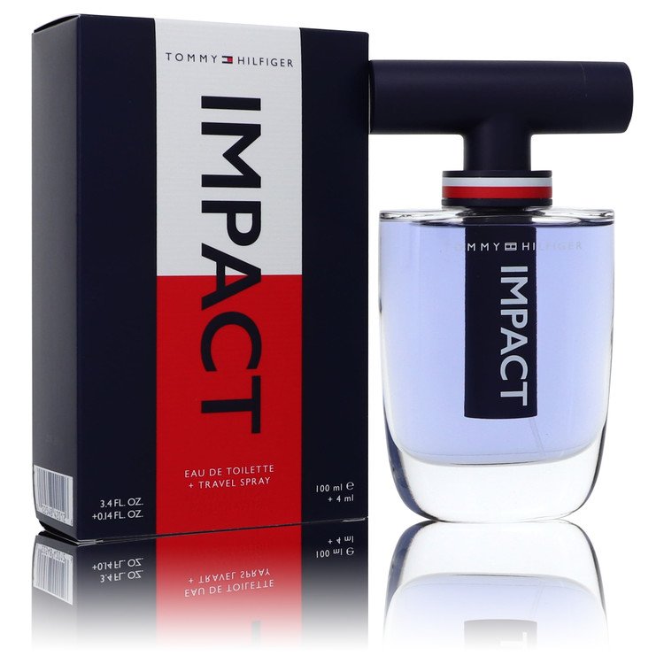 Tommy Hilfiger Gift Set -- 3.4 oz Eau De Toilette Spray + .14 oz Travel EDT Spray for Men