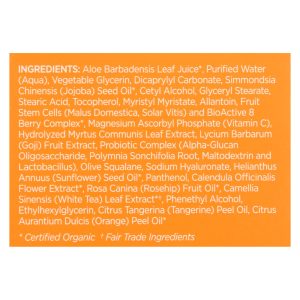 Andalou Naturals Renewal Cream Brightening Probiotic plus C - 1.7 fl oz