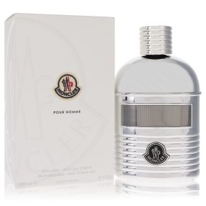 Moncler Eau De Parfum Spray (Refillable + LED Screen) 5 oz for Men