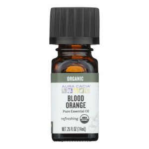 Aura Cacia - Essential Oil - Blood Orange - Case of 1 - .25 fl oz.