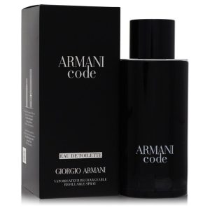 Giorgio Armani Eau De Toilette Spray Refillable 4.2 oz for Men