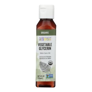 Aura Cacia - Skin Care Oil - Organic Vegetable Glycerin Oil - 4 fl oz