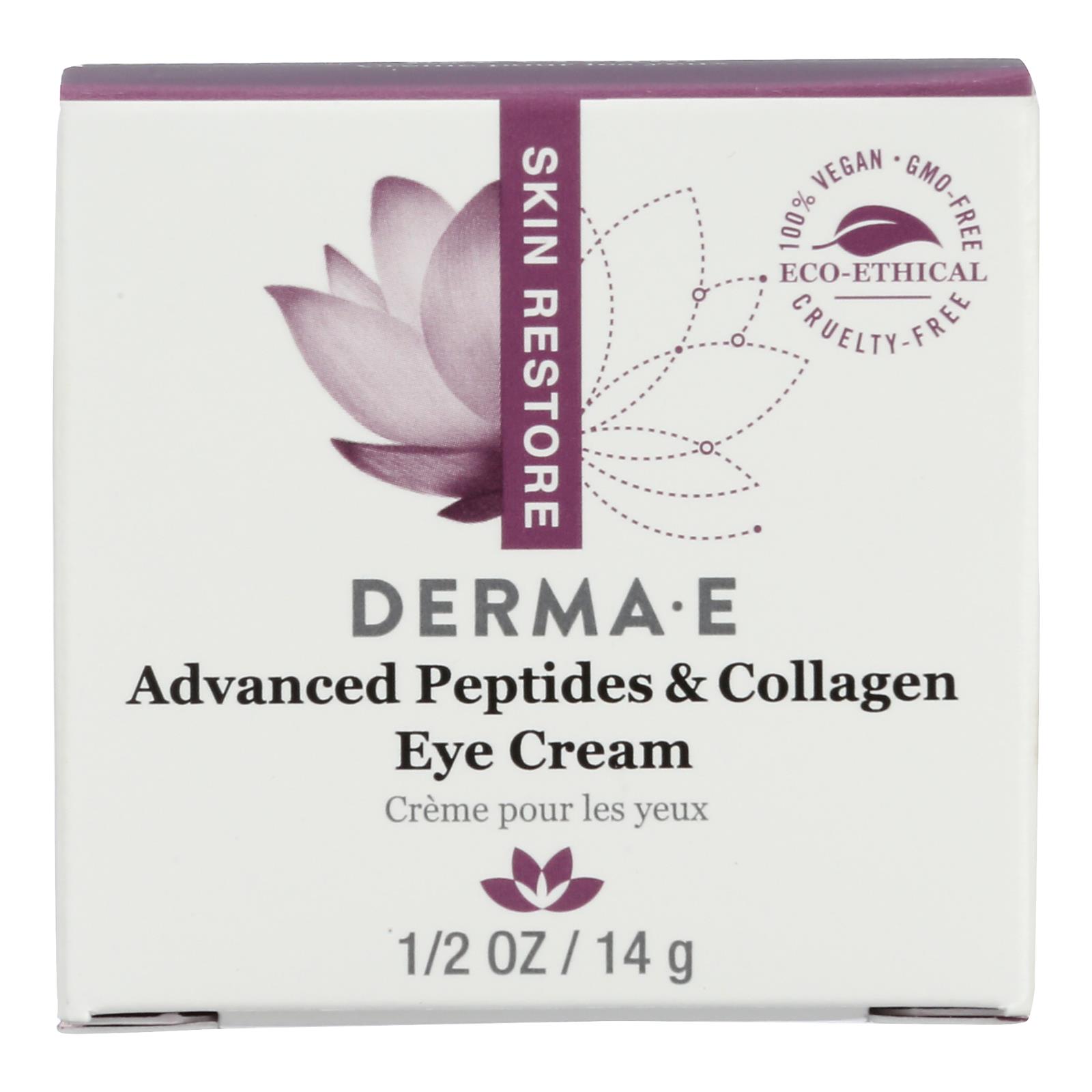 Derma E - Peptides Plus Wrinkle Reverse Eye Creme - 14 g - 0.5 oz. - Image 2