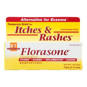 Boericke and Tafel - Florasone Itches and Rashes Cream - 1 oz