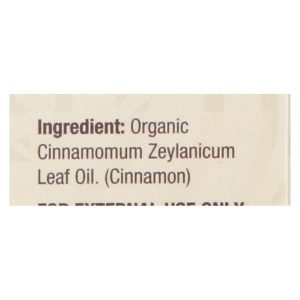 Nature's Answer - Organic Essential Oil - Cinnamon - 0.5 oz.
