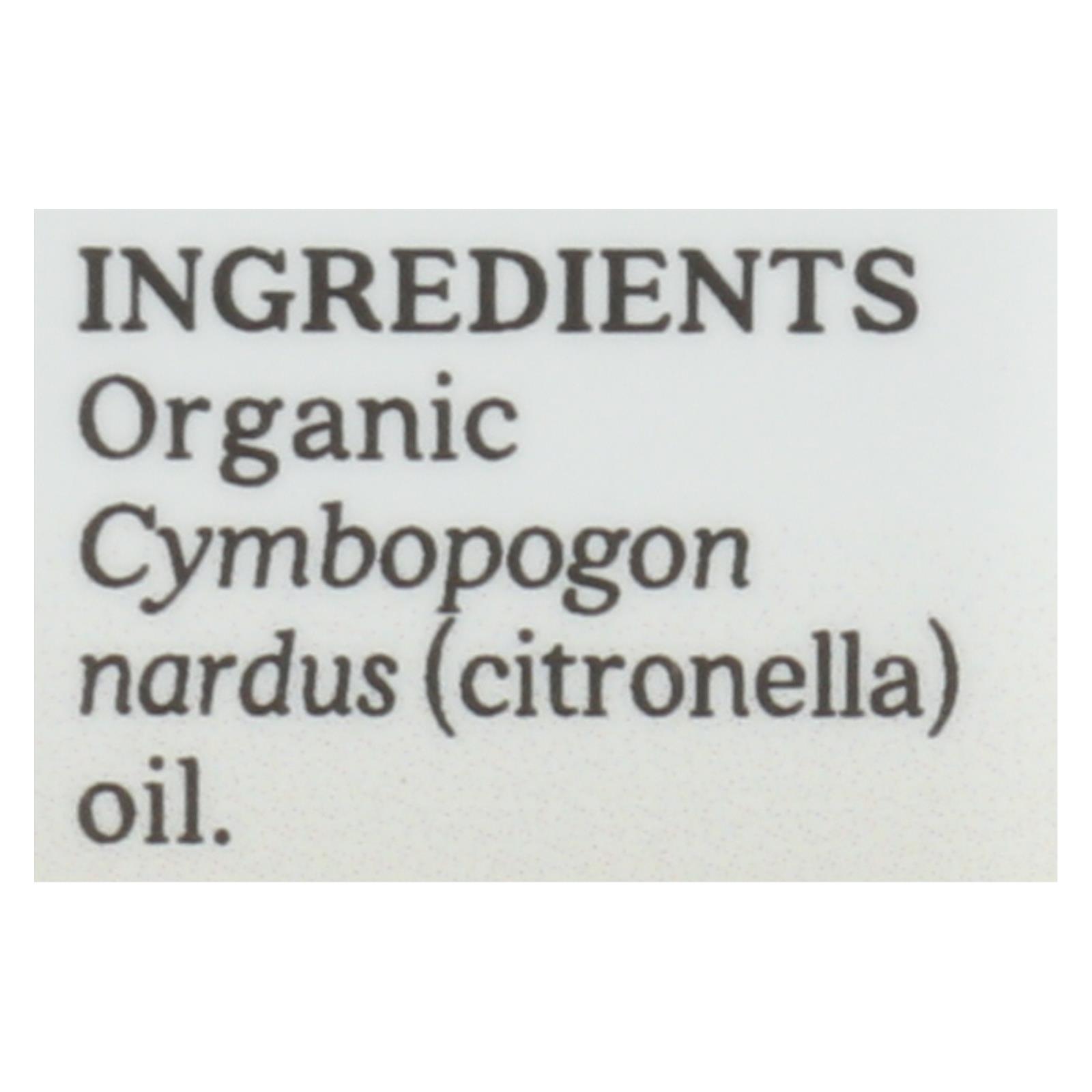 Aura Cacia - Organic Essential Oil - Citronella - .25 oz - Image 2