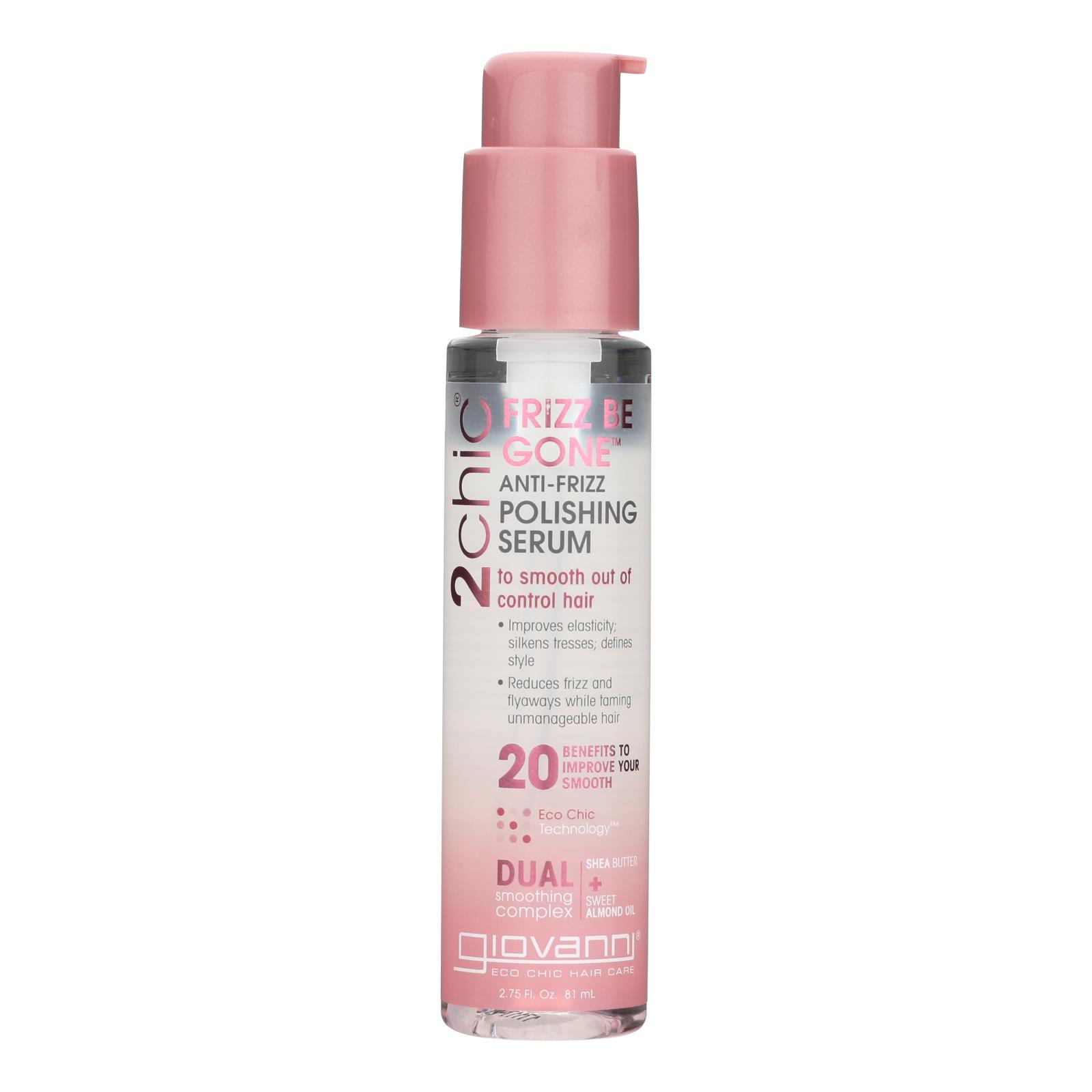 Giovanni Hair Care Products 2Chic - Serum - Shea Butter - Almond - 2.75 fl oz - Image 2