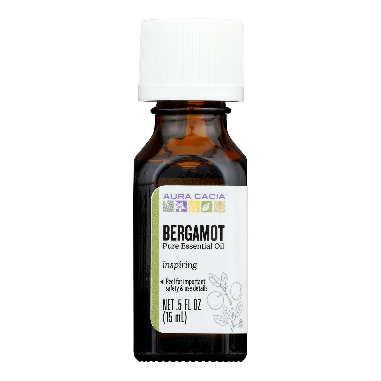 Aura Cacia - Essential Oil - Bergamot Uplifting - .5 oz - Image 2