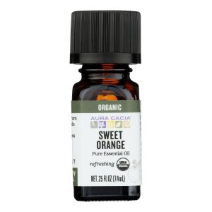 Aura Cacia - Organic Orange Sweet - .25 oz