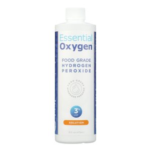 Essential Oxygen Hydrogen Peroxide 3% - Food Grade  - 16 oz