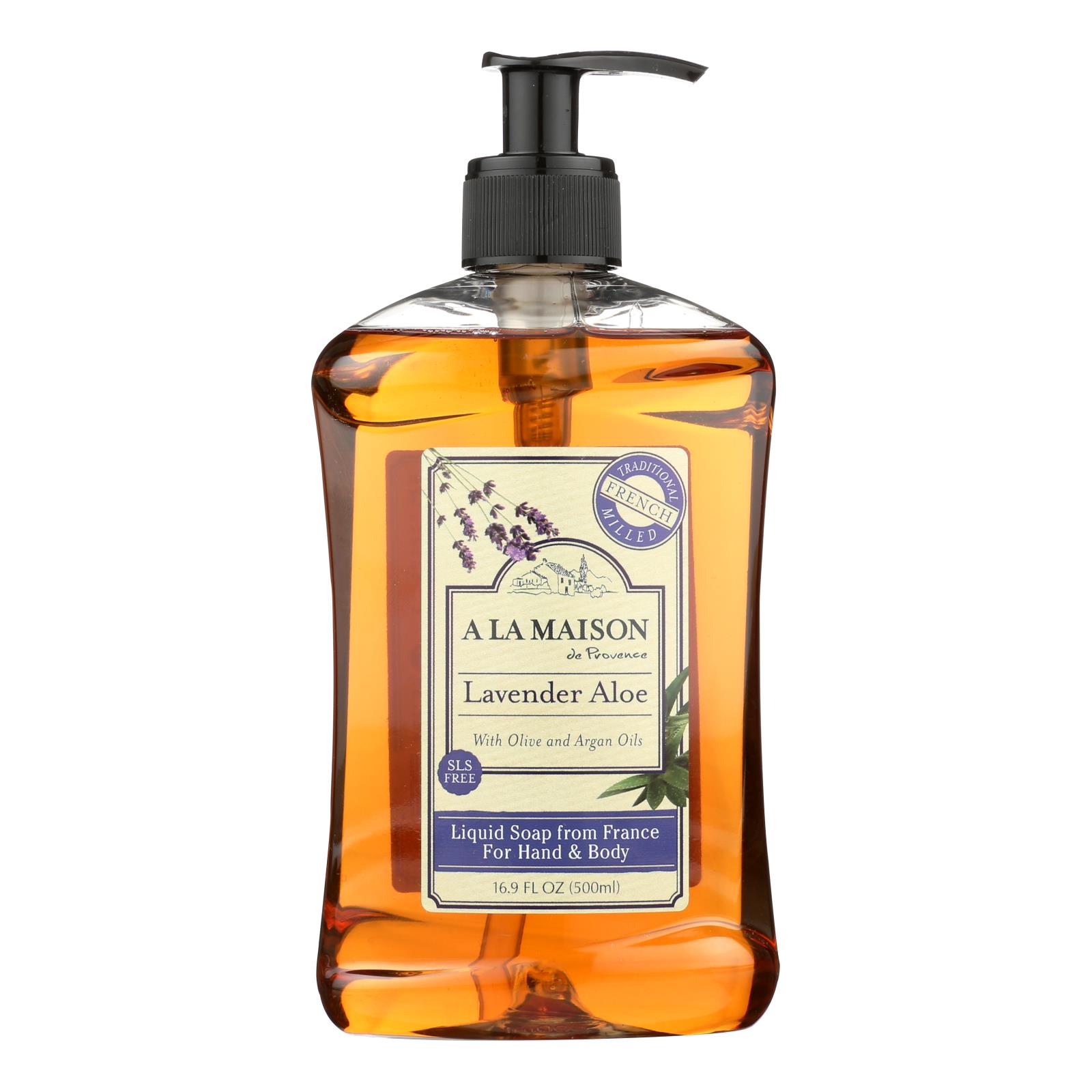A La Maison - French Liquid Soap - Lavender Aloe - 16.9 fl oz - Image 2