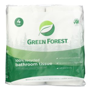 Green Forest Premium Bathroom Tissue - Unscented 2 Ply - Case of 24