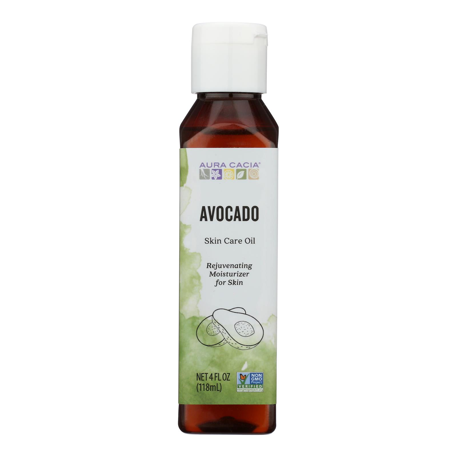 Aura Cacia - Natural Skin Care Oil Avocado - 4 fl oz - Image 2