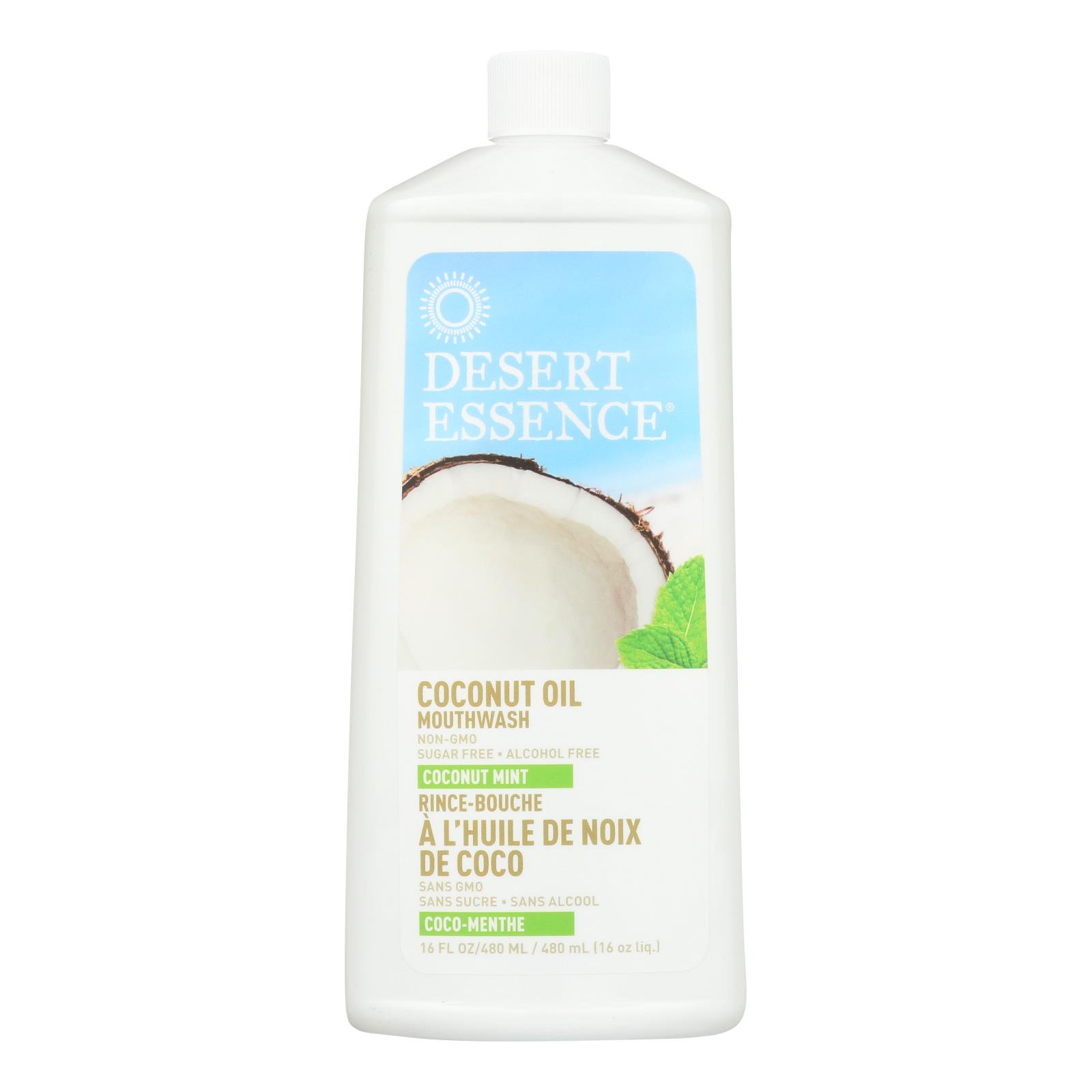 Desert Essence - Coconut Oil Mouthwash - Coconut Mint - 16 fl oz - Image 2