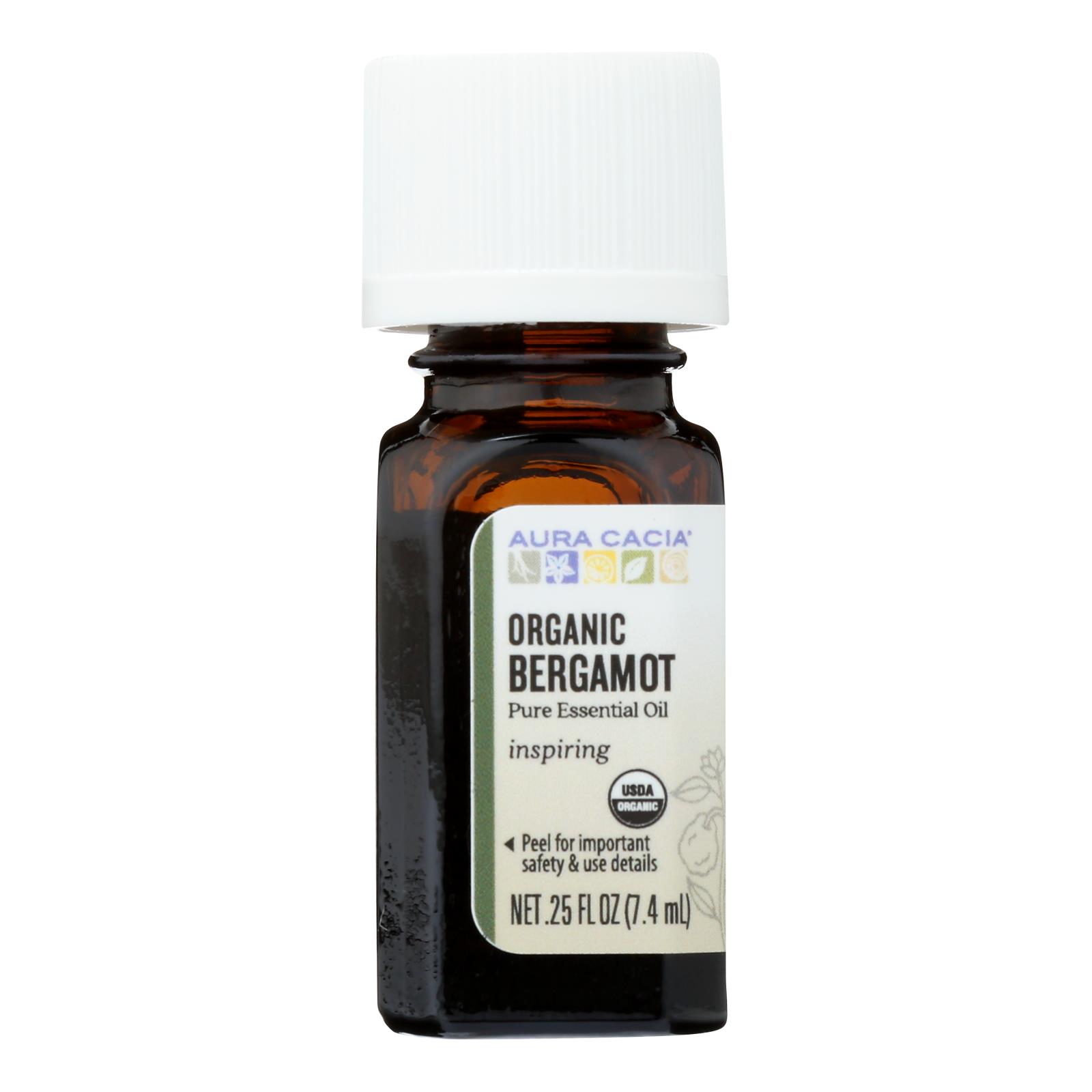 Aura Cacia - Organic Bergamot - .25 oz - Image 2