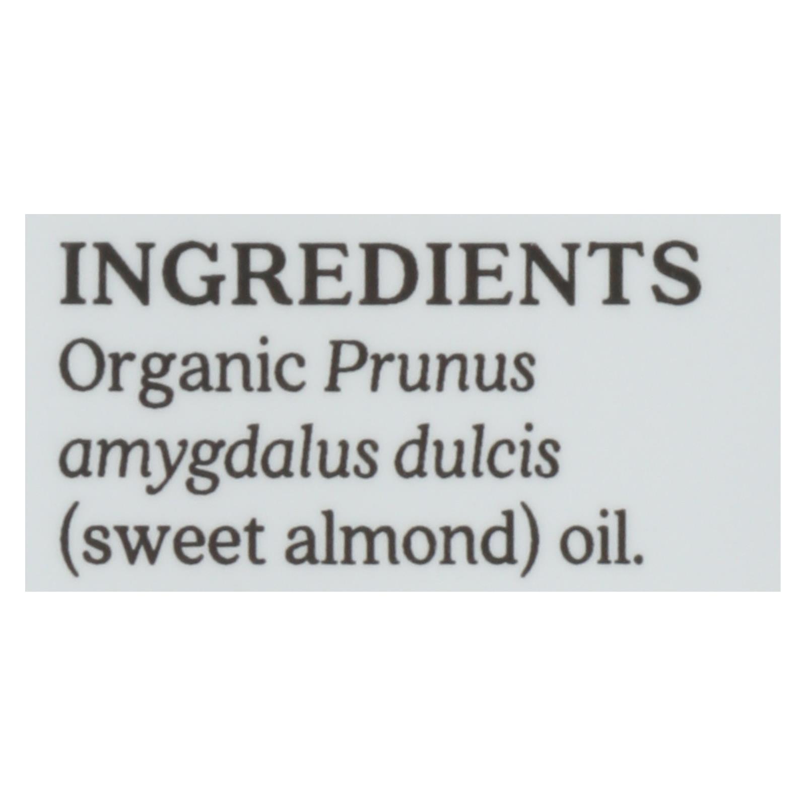 Aura Cacia - Organic Aromatherapy Sweet Almond Oil - 4 fl oz - Image 2
