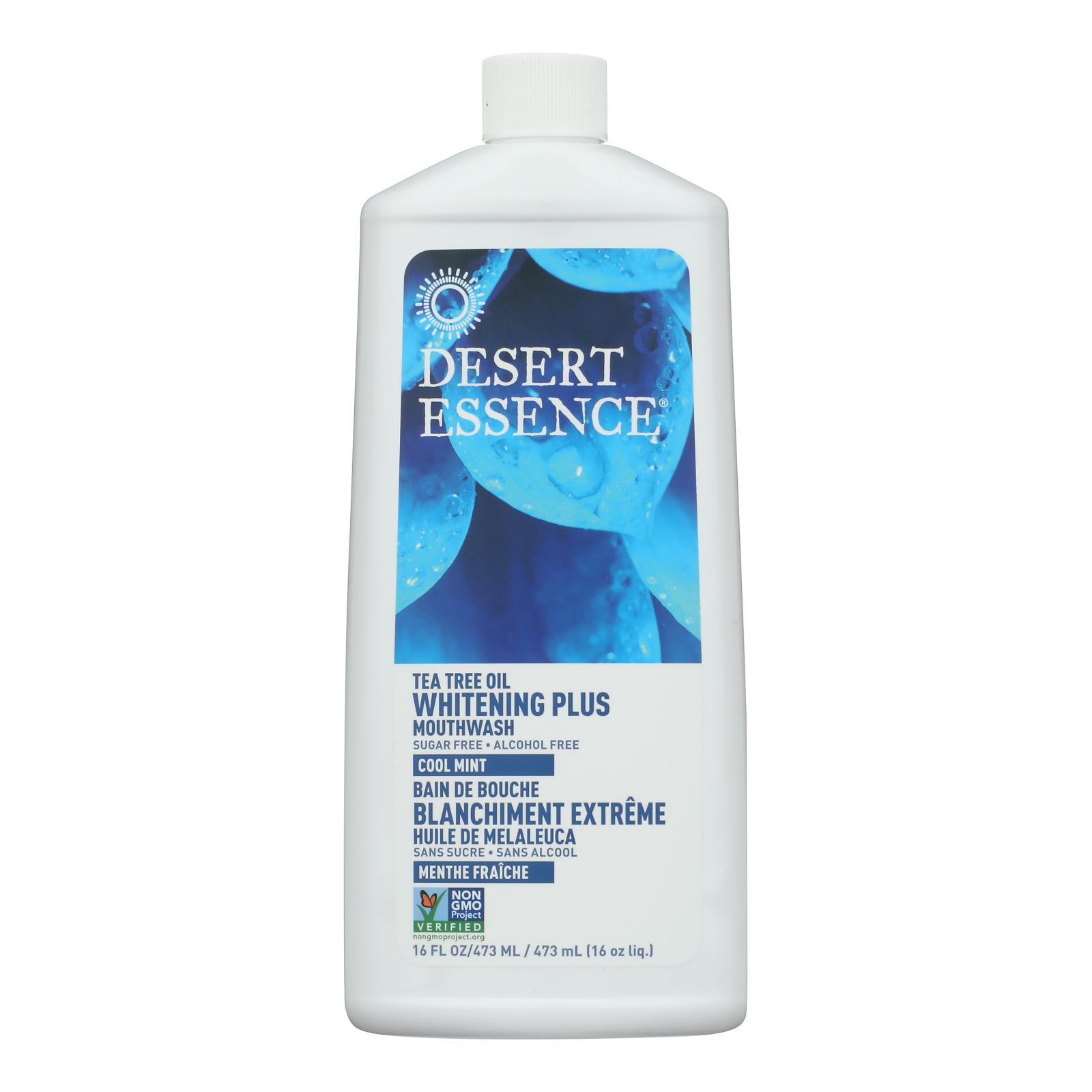 Desert Essence - Mouthwash - Tea Tree Whitening Mint - 16 fl oz - Image 2