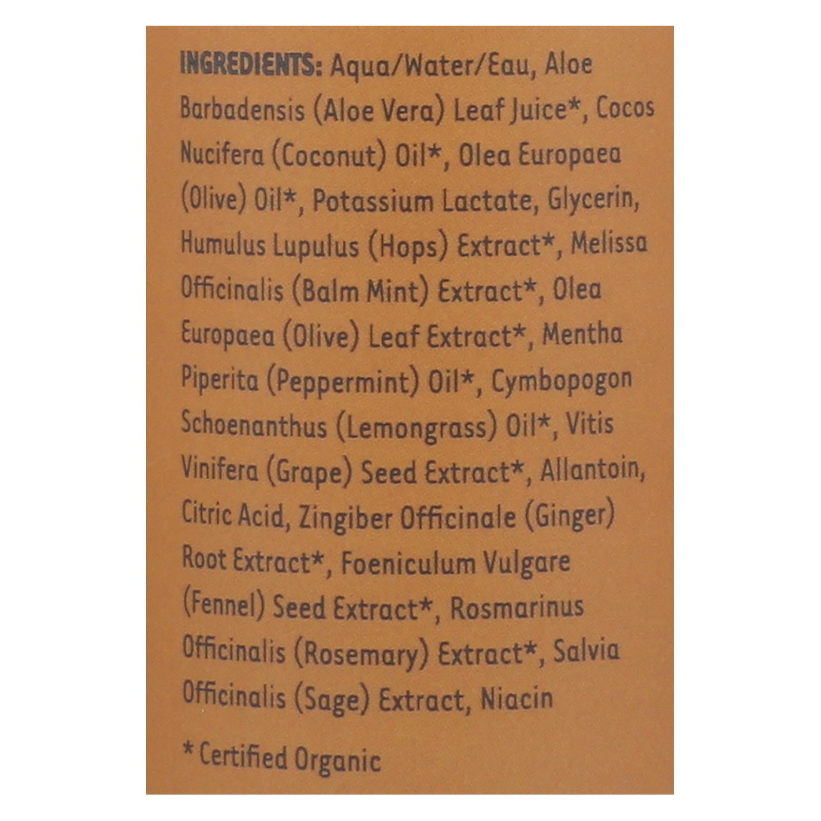 Organic Excellence Wild Mint Shampoo - 16 oz - Image 2