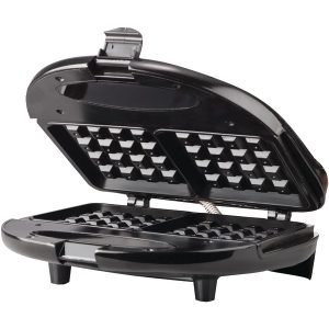 Brentwood TS-243 Nonstick Dual Waffle Maker (Black)