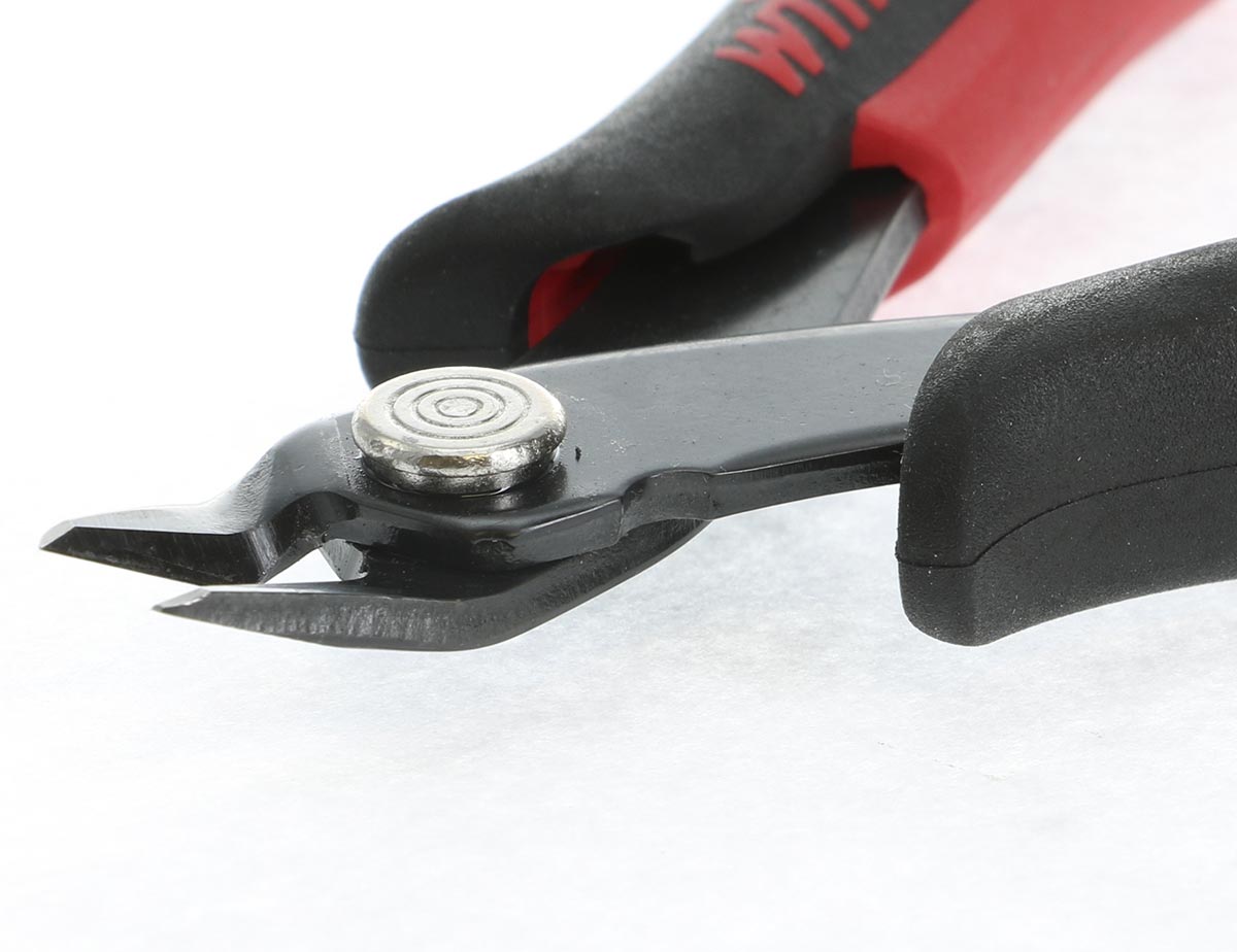 Wiha Precision Electronic Diagonal Cutters Full Flush Wide Pointed Head - Image 2