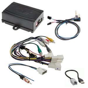 Crux Radio Replacement with SWC Retention for Select 2013 - 2019 Nissan Vehicles with Factory Naviga